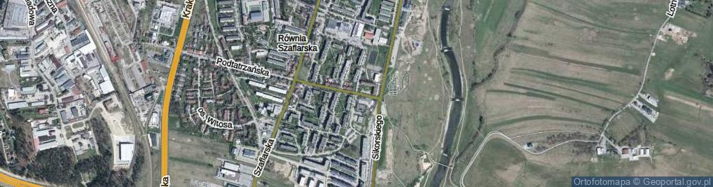 Zdjęcie satelitarne Sikorskiego Władysława, gen. ul.